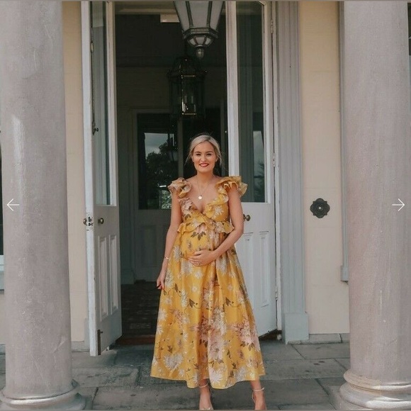 H&M Ruffle Floral Dress NWOT - Picture 1 of 5